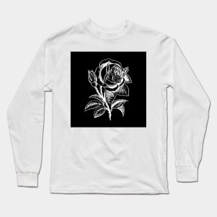 Minimalist Flower Long Sleeve T-Shirt